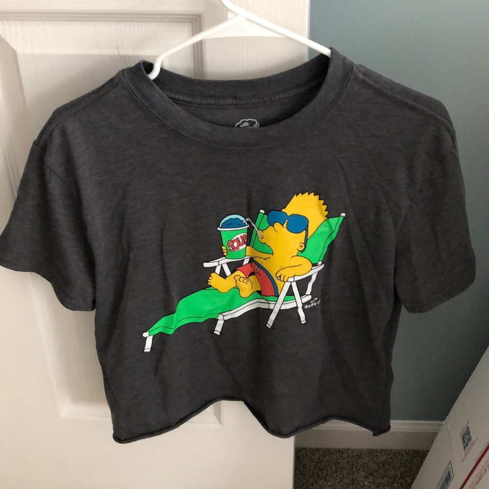 Bart Simpson Crop Top